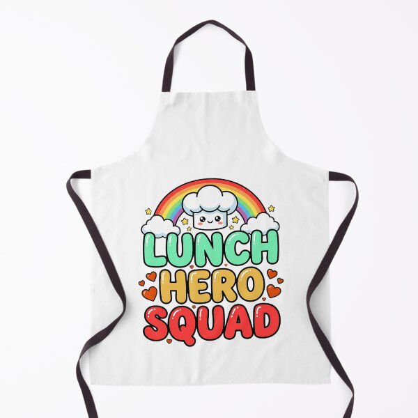 Item preview, school lunch hero squad crew gift designed and sold by ArtDesignTp.