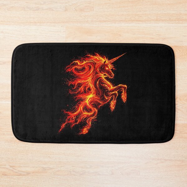 Item preview, ⚡ ELEMENTAL UNICORNS COLLECTION - FIRE designed and sold by WheelieGdArt.