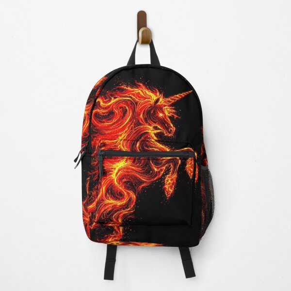 Item preview, ⚡ ELEMENTAL UNICORNS COLLECTION - FIRE designed and sold by WheelieGdArt.