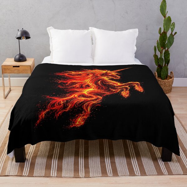 Item preview, ⚡ ELEMENTAL UNICORNS COLLECTION - FIRE designed and sold by WheelieGdArt.
