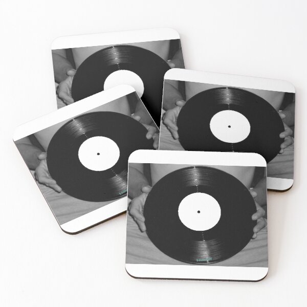 Item preview, My hands are holding a black and white record designed and sold by ZoffArt-Shop.