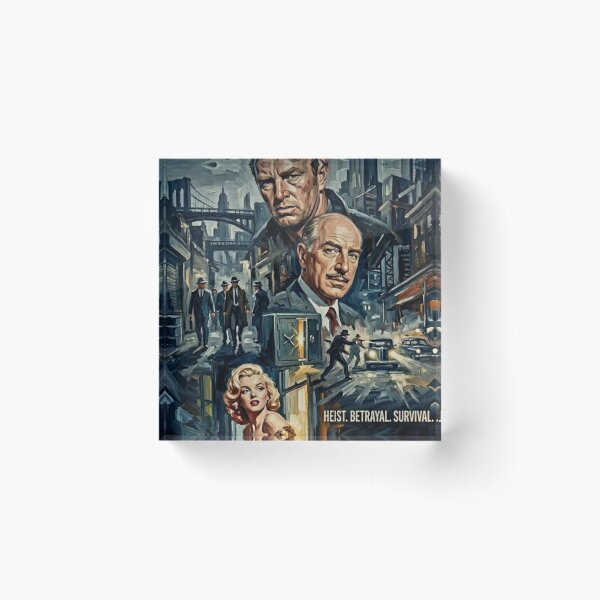 Item preview, The City is a Trap – The Asphalt Jungle Fine Art Print designed and sold by Art's Diner.