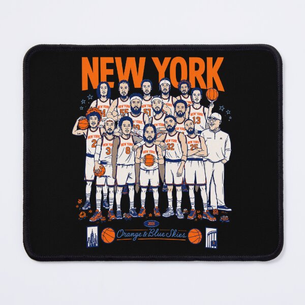 Item preview, OG Anunoby, Jalen Brunson, New York Knicks 2026 World Champions, Jalen Brunson Josh Hart OG Anunoby KAT Karl-Anthony Towns Orange - New York Knicks designed and sold by MoodPuppyLab.