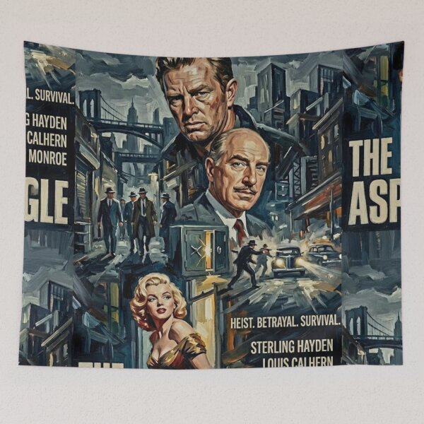 Item preview, The City is a Trap – The Asphalt Jungle Fine Art Print designed and sold by Art's Diner.