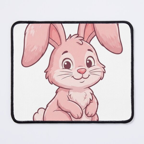 Item preview, Kawaii Pink Bunny Graphic Tee – Cute Cartoon Rabbit Shirt for Kids and Adults designed and sold by GADS_STUDIO.