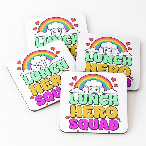 Item preview, cafeteria hero school lunch hero squad  team designed and sold by ArtDesignTp.
