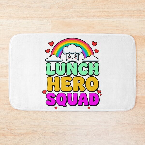 Item preview, cafeteria hero school lunch hero squad  team designed and sold by ArtDesignTp.