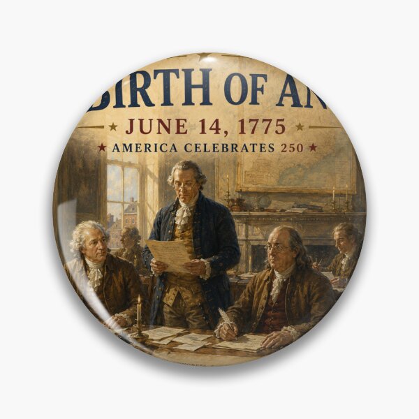 Item preview, The Birth of an Army — June 14, 1775 designed and sold by Novel Works Studio.