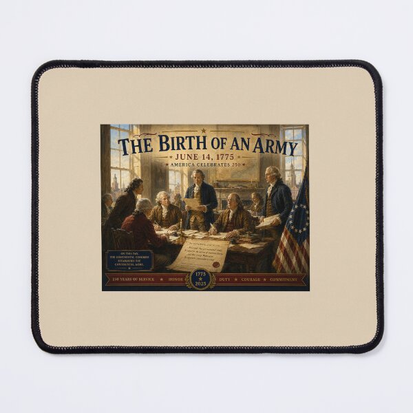 Item preview, The Birth of an Army — June 14, 1775 designed and sold by Novel Works Studio.
