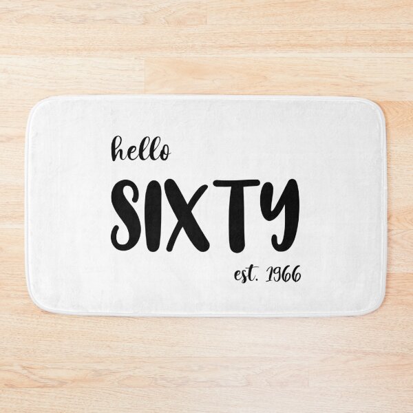 Item preview, Hello Sixty Est. 1966, Unique designed and sold by villacreativa.