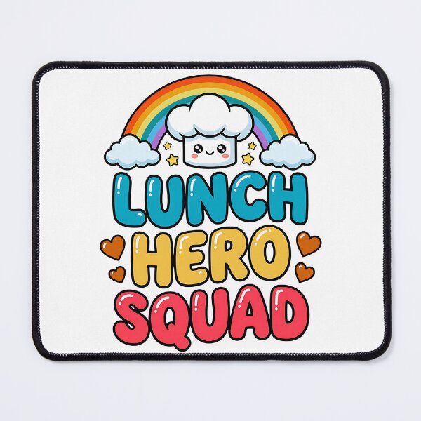 Item preview, school lunch hero squad crew appreciation designed and sold by ArtDesignTp.