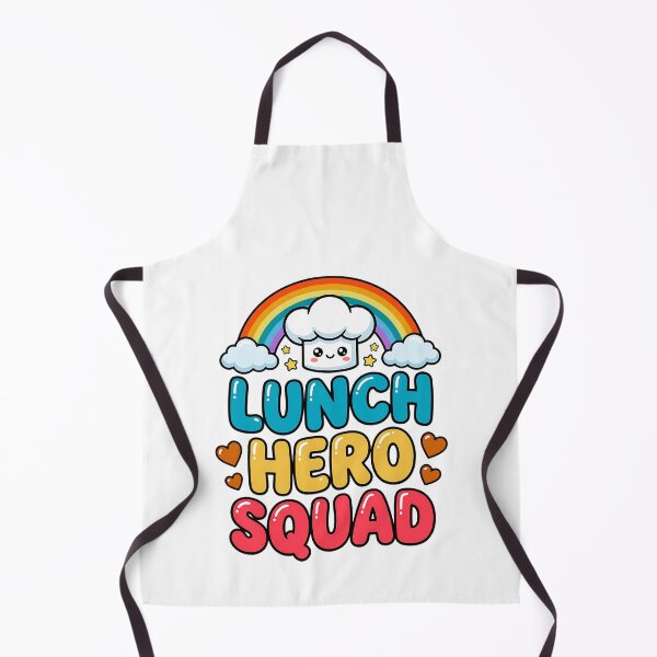 Item preview, school lunch hero squad crew appreciation designed and sold by ArtDesignTp.