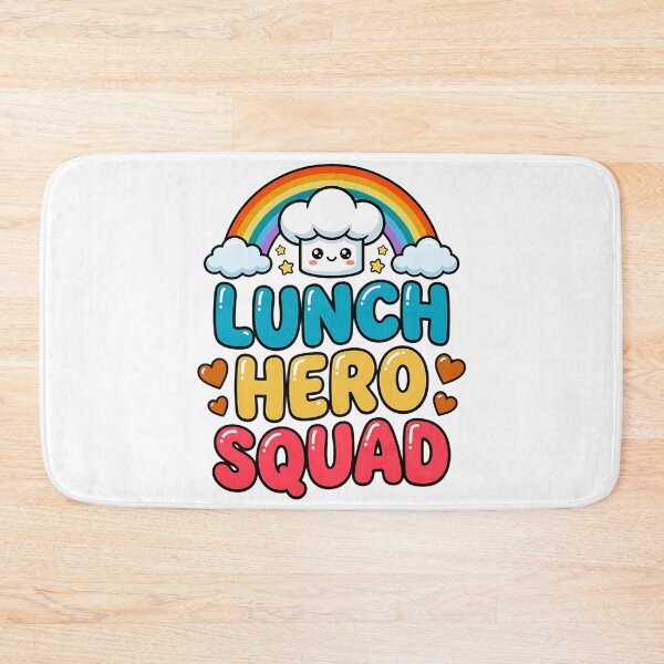 Item preview, school lunch hero squad  crew appreciation designed and sold by ArtDesignTp.