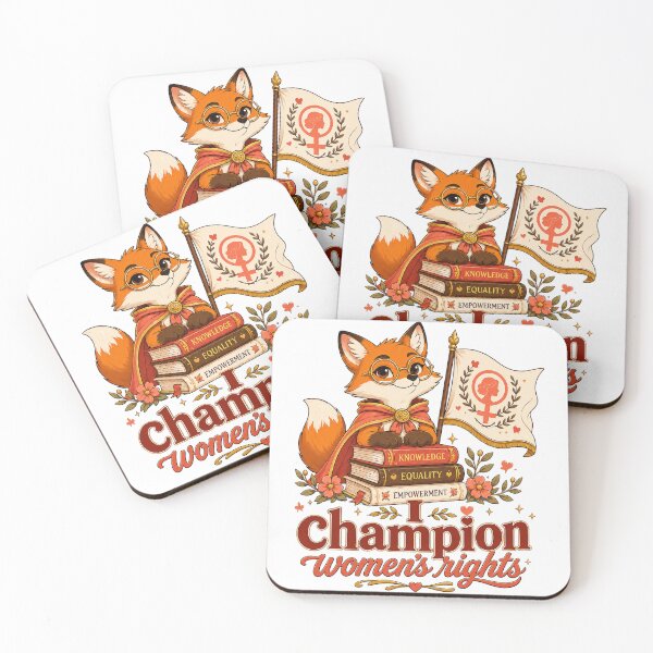 Item preview, Champion Women’s Rights Fox Design designed and sold by Passionread.
