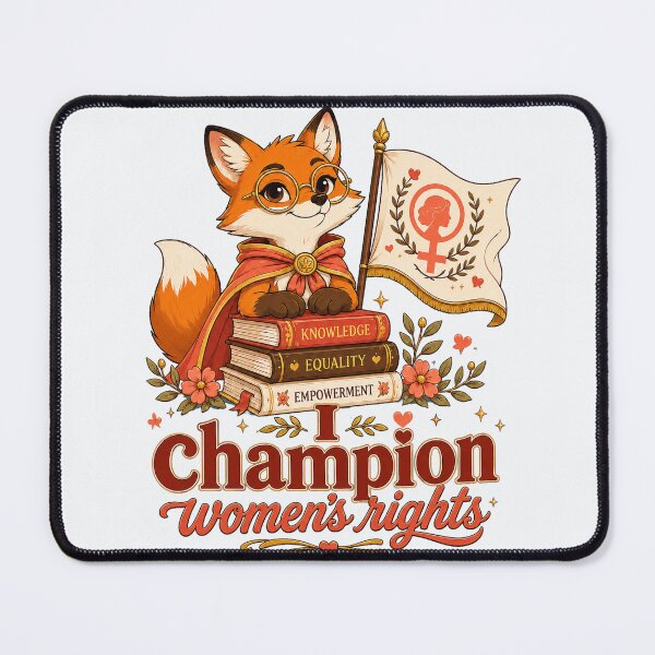 Item preview, Champion Women’s Rights Fox Design designed and sold by Passionread.