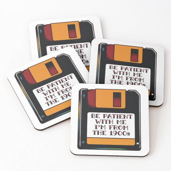 Item preview, Be Patient With Me I'm From The 1900s, Floppy Disk designed and sold by stzl26.