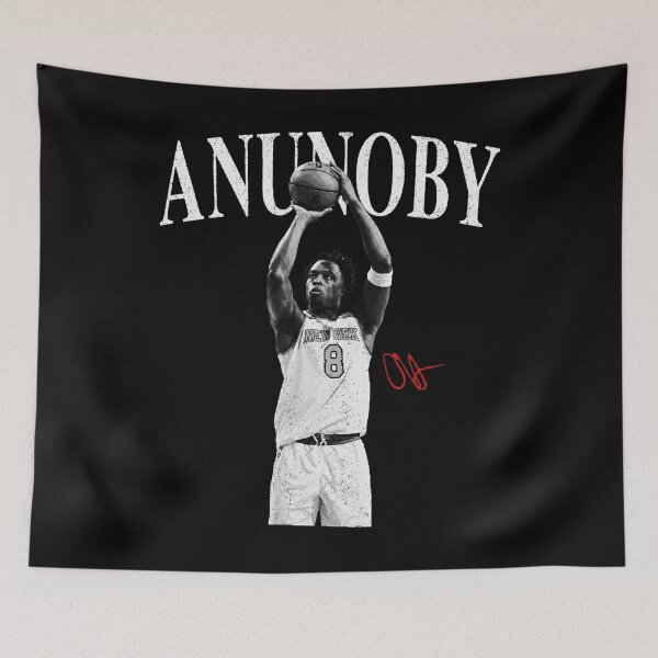 Item preview, OG Anunoby, Jalen Brunson, New York Knicks 2026 World Champions, Jalen Brunson Josh Hart OG Anunoby KAT Karl-Anthony Towns Orange - New York Knicks designed and sold by MoodPuppyLab.