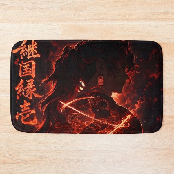 Item preview, Yoriichi Tsugikuni Crimson Flame | Demon Slayer Epic Samurai Anime Art Poster designed and sold by Dyan4.