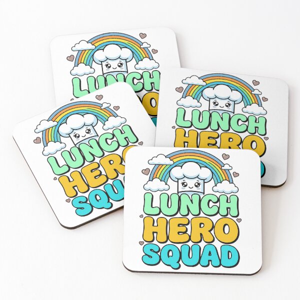Item preview, funny cafeteria school lunch hero squad designed and sold by ArtDesignTp.