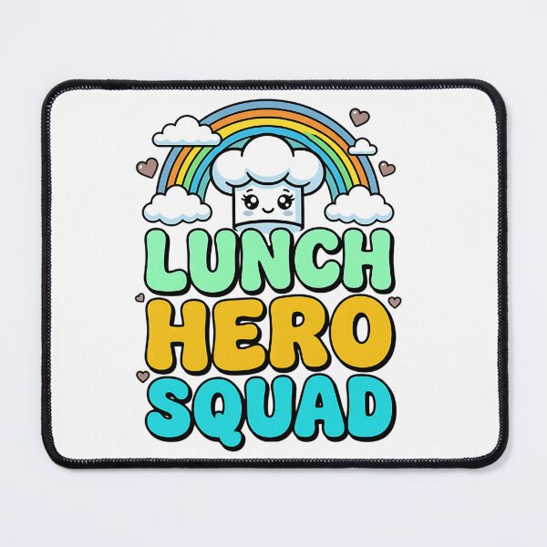 Item preview, funny cafeteria school lunch hero squad designed and sold by ArtDesignTp.