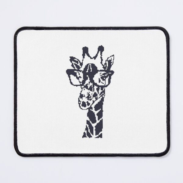 Item preview, Cute Hipster Giraffe Wearing Glasses Silhouette designed and sold by Macias123.