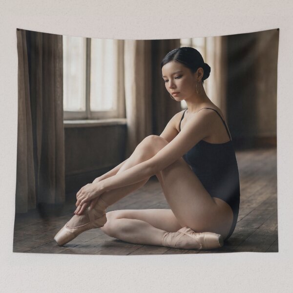 Item preview, Shion - Morning Light Poise | Classical Ballerina Art designed and sold by Atelier Shion.