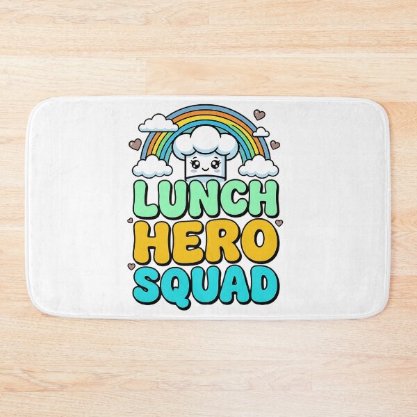 Item preview, funny cafeteria school lunch hero squad designed and sold by ArtDesignTp.