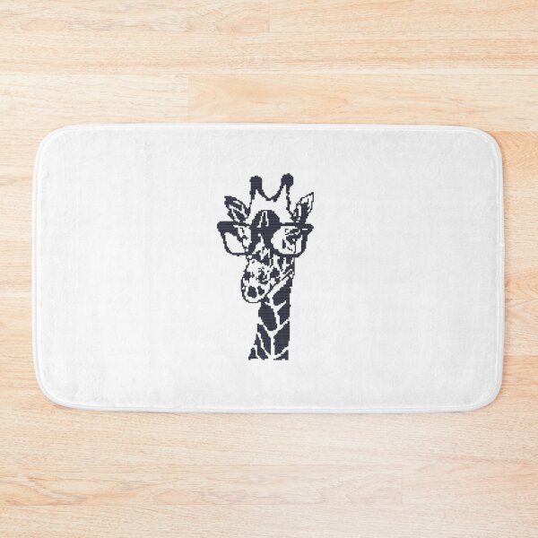 Item preview, Cute Hipster Giraffe Wearing Glasses Silhouette designed and sold by Macias123.