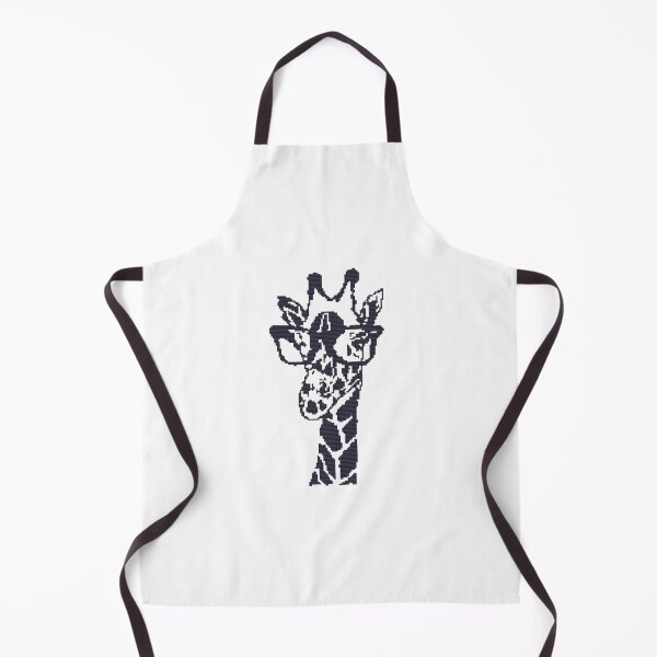 Item preview, Cute Hipster Giraffe Wearing Glasses Silhouette designed and sold by Macias123.