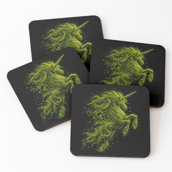 Item preview, ⚡ ELEMENTAL UNICORNS COLLECTION - FOREST designed and sold by WheelieGdArt.