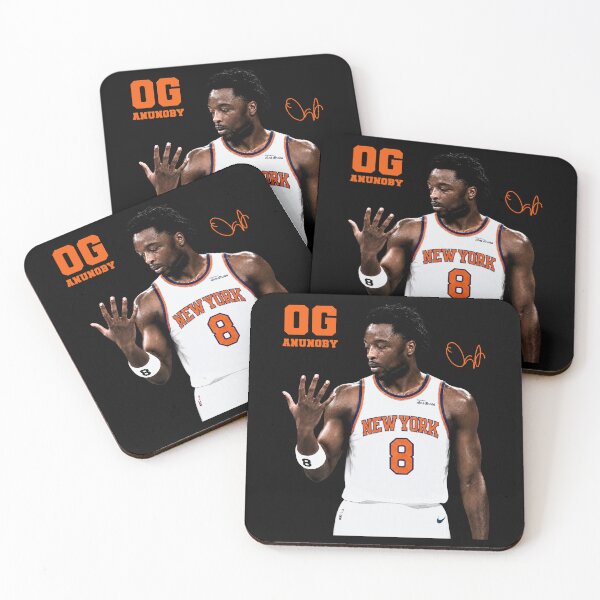 Item preview, OG Anunoby, Jalen Brunson, New York Knicks 2026 World Champions, Jalen Brunson Josh Hart OG Anunoby KAT Karl-Anthony Towns Orange - New York Knicks designed and sold by MoodPuppyLab.