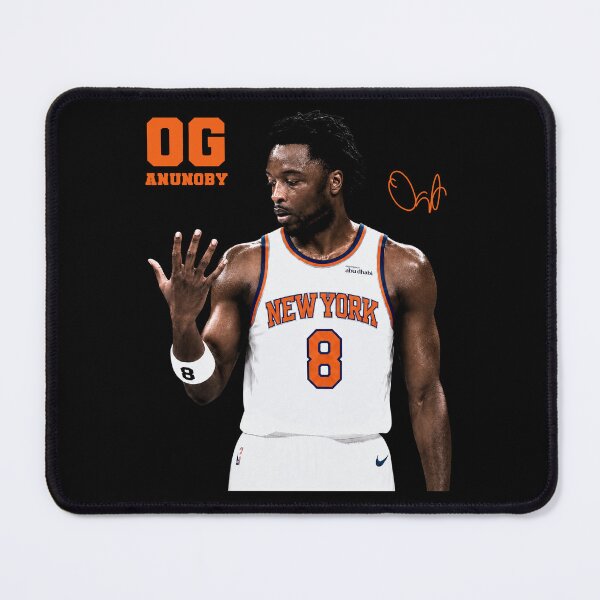 Item preview, OG Anunoby, Jalen Brunson, New York Knicks 2026 World Champions, Jalen Brunson Josh Hart OG Anunoby KAT Karl-Anthony Towns Orange - New York Knicks designed and sold by MoodPuppyLab.