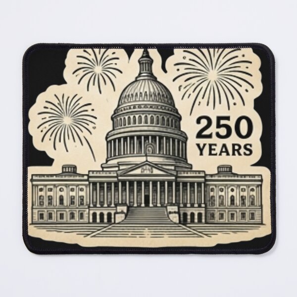 Item preview, US Semiquincentennial 250 Years United States Capitol Fireworks Engraving designed and sold by DarkOriginArts.