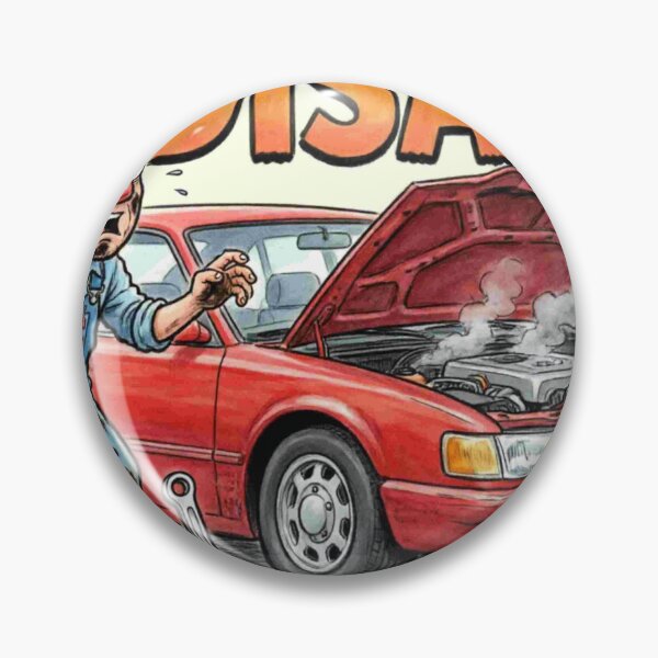 Item preview, DIY Disaster - Car Repair Fail Funny Cartoon designed and sold by Petringo.