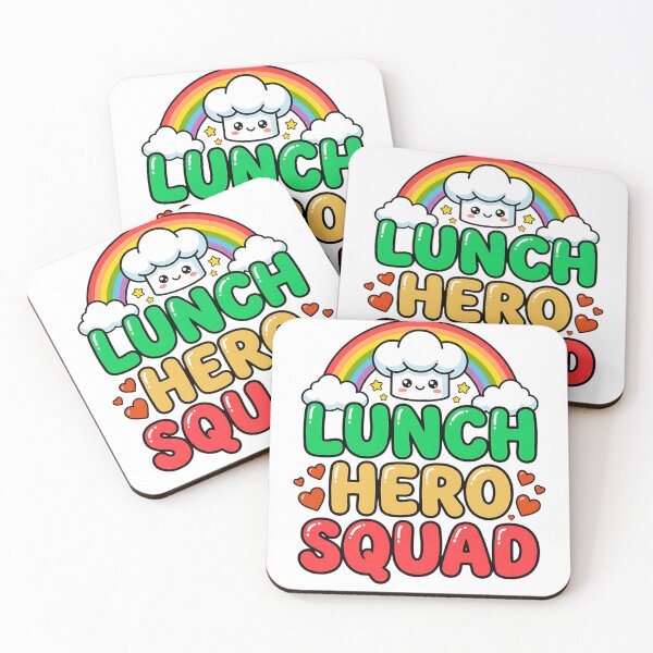 Item preview, school lunch hero squad  cafeteria squad designed and sold by ArtDesignTp.