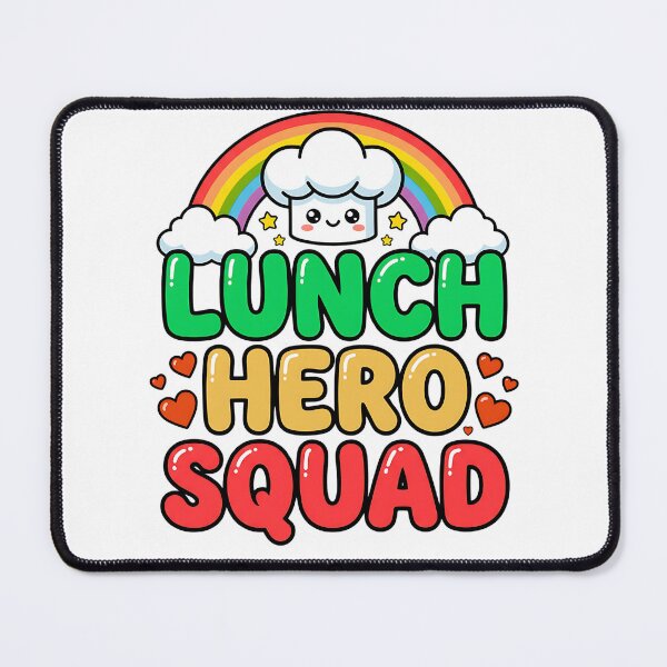 Item preview, school lunch hero squad cafeteria squad designed and sold by ArtDesignTp.