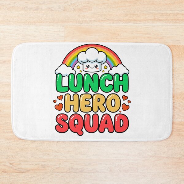 Item preview, school lunch hero squad  cafeteria squad designed and sold by ArtDesignTp.