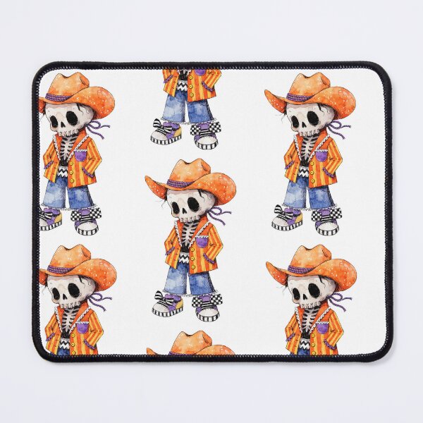 Item preview, Spooky Halloween Skeleton Cowboy designed and sold by HegArt23.