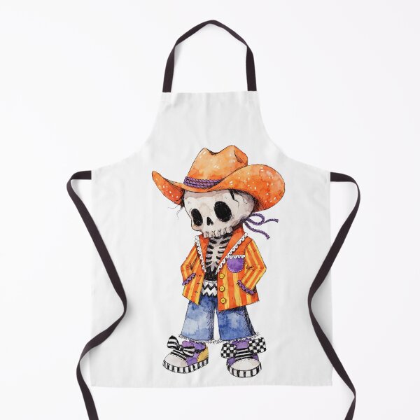 Item preview, Spooky Halloween Skeleton Cowboy designed and sold by HegArt23.