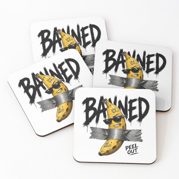 Item preview, Banned Street Art Banana designed and sold by olosra.