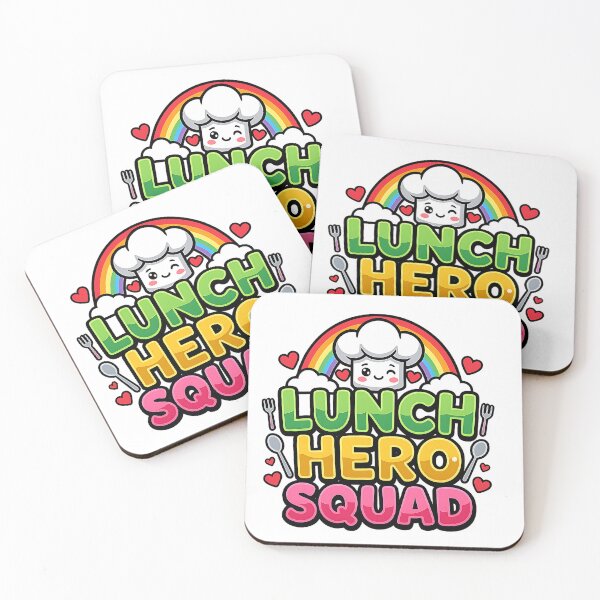 Item preview, cafeteria worker school lunch hero squad designed and sold by ArtDesignTp.
