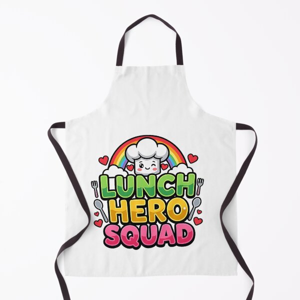 Item preview, cafeteria worker school lunch hero squad designed and sold by ArtDesignTp.