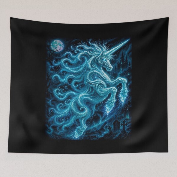 Item preview, ⚡ ELEMENTAL UNICORNS COLLECTION - GHOST designed and sold by WheelieGdArt.