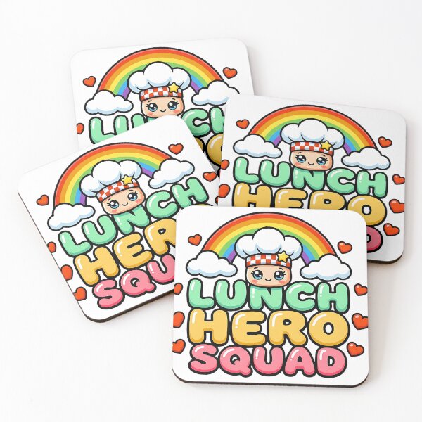 Item preview, funny school lunch hero squad crew hero designed and sold by ArtDesignTp.