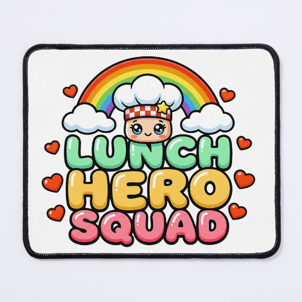 Item preview, funny school lunch hero squad crew hero designed and sold by ArtDesignTp.