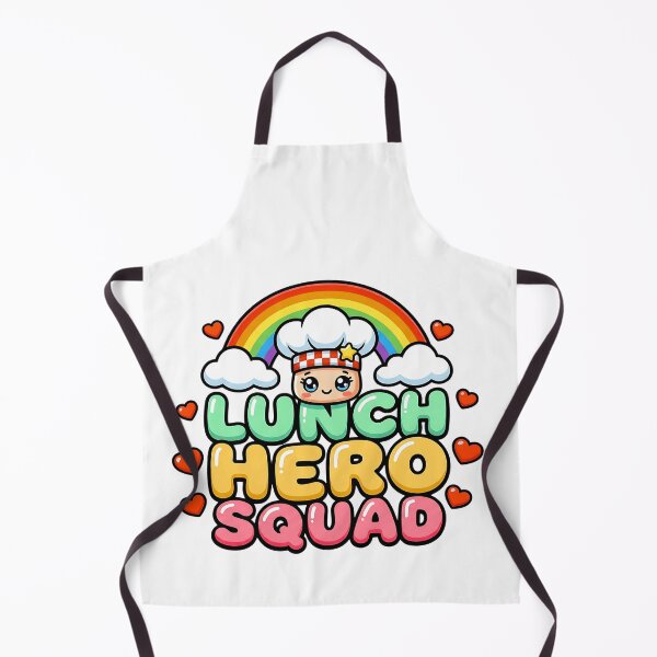 Item preview, funny school lunch hero squad crew hero designed and sold by ArtDesignTp.