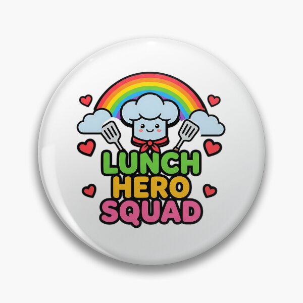 Item preview, school lunch hero squad designed and sold by ArtDesignTp.