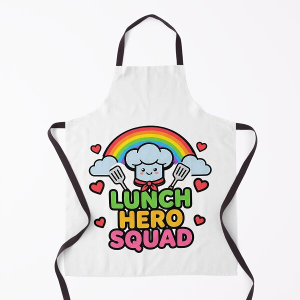 Item preview, school lunch hero squad designed and sold by ArtDesignTp.