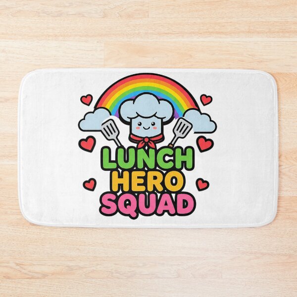 Item preview, school lunch hero squad designed and sold by ArtDesignTp.