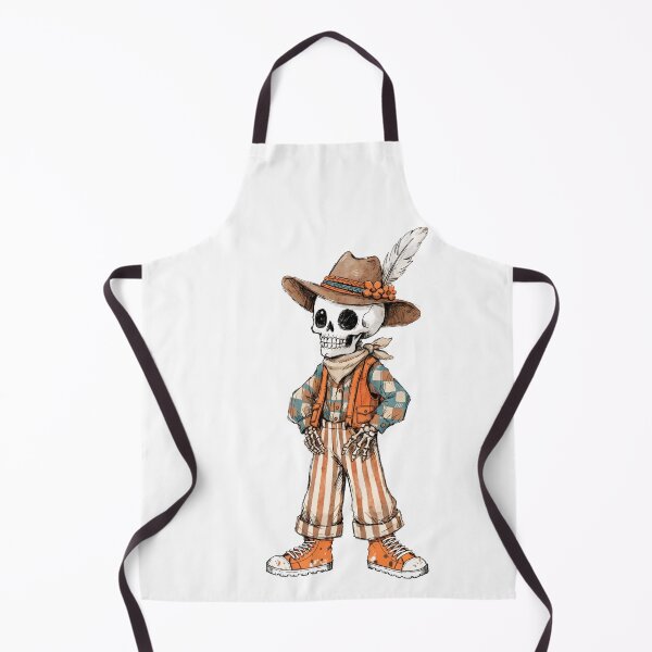 Item preview, Spooky Halloween Skeleton Cowboy designed and sold by HegArt23.
